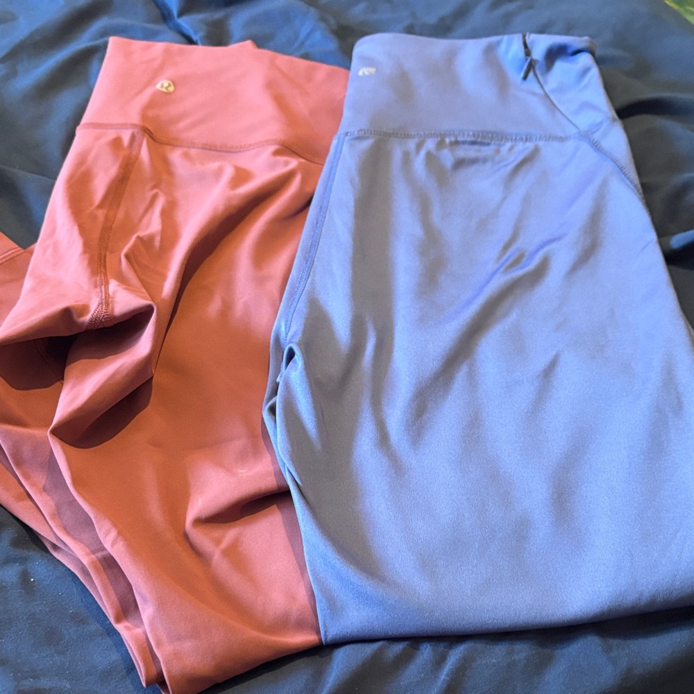 Lululemon & Martika Colorful Leggings Set